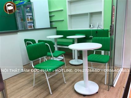 ☕ BÀN GIAO BỘ BÀN GHẾ CHO TRĂNG MILK TEA – CẦU GIẤY