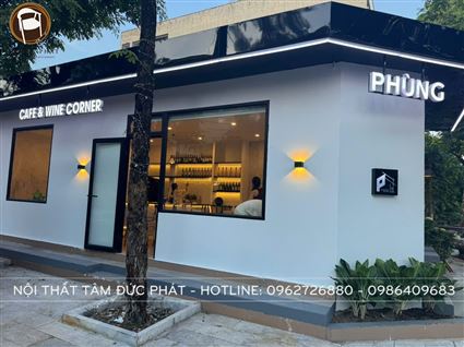 🪑 CÔNG TRÌNH BÀN GIAO GHẾ CAFE – CAFE & WINE CORNER