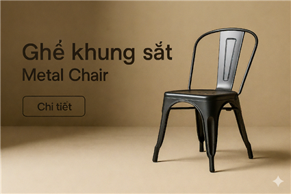 Ghế Khung Sắt